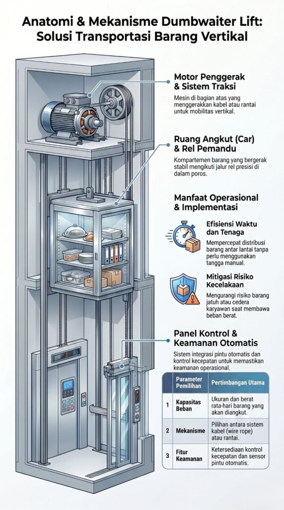 dumbwaiter mekanisme